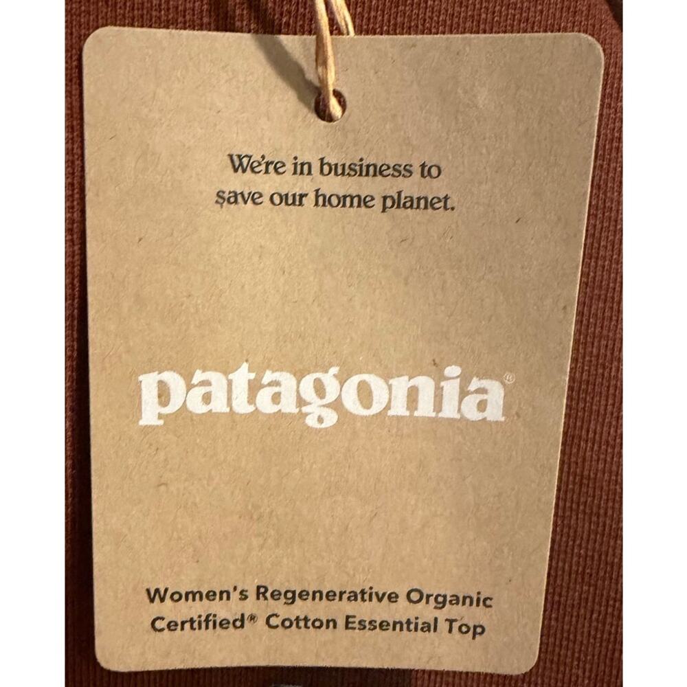 NWT Patagonia Women's Regenerative Organic Certified Cotton Essential Pullover - Picture 6 of 8